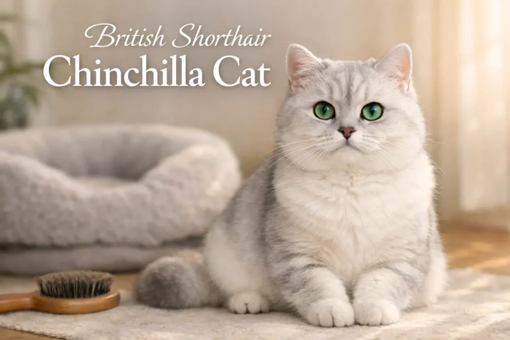 British Shorthair Chinchilla Cat