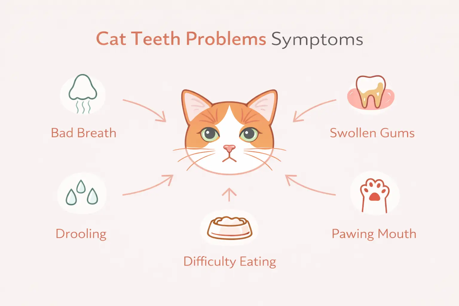 Cat dental problem symptoms guide