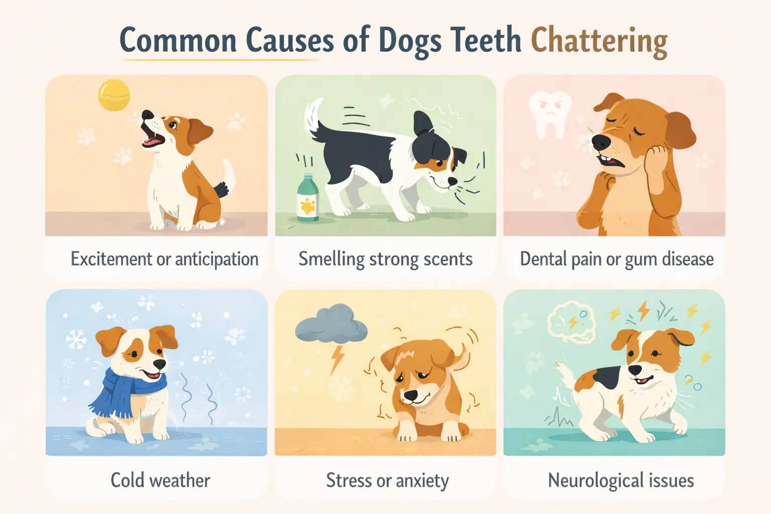 Dogs Teeth Chattering
