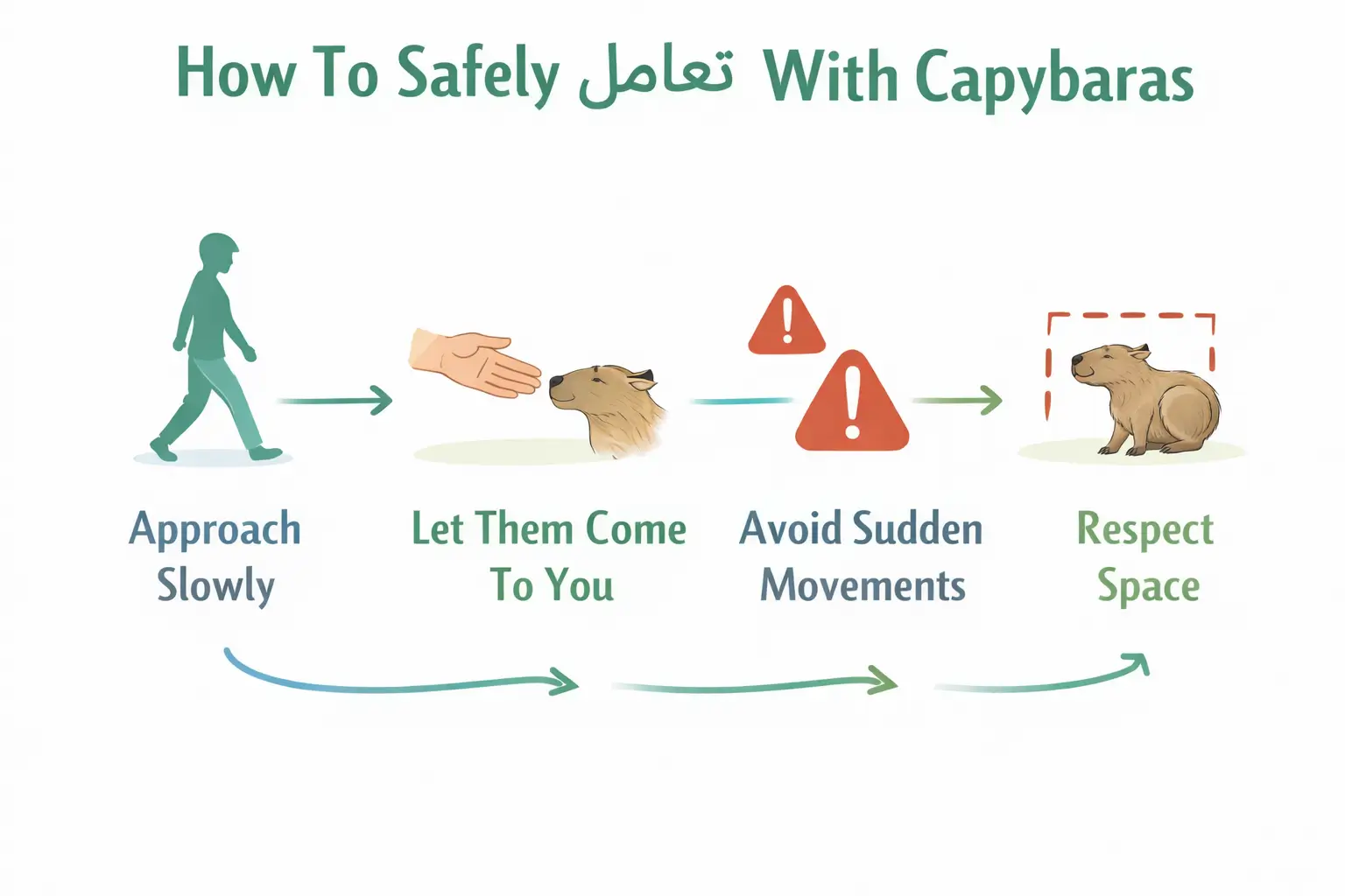 How to safely with capybaras