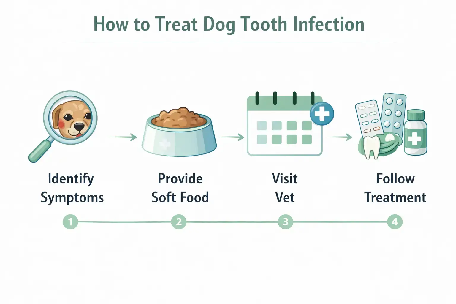 How to treat dog tooth infection