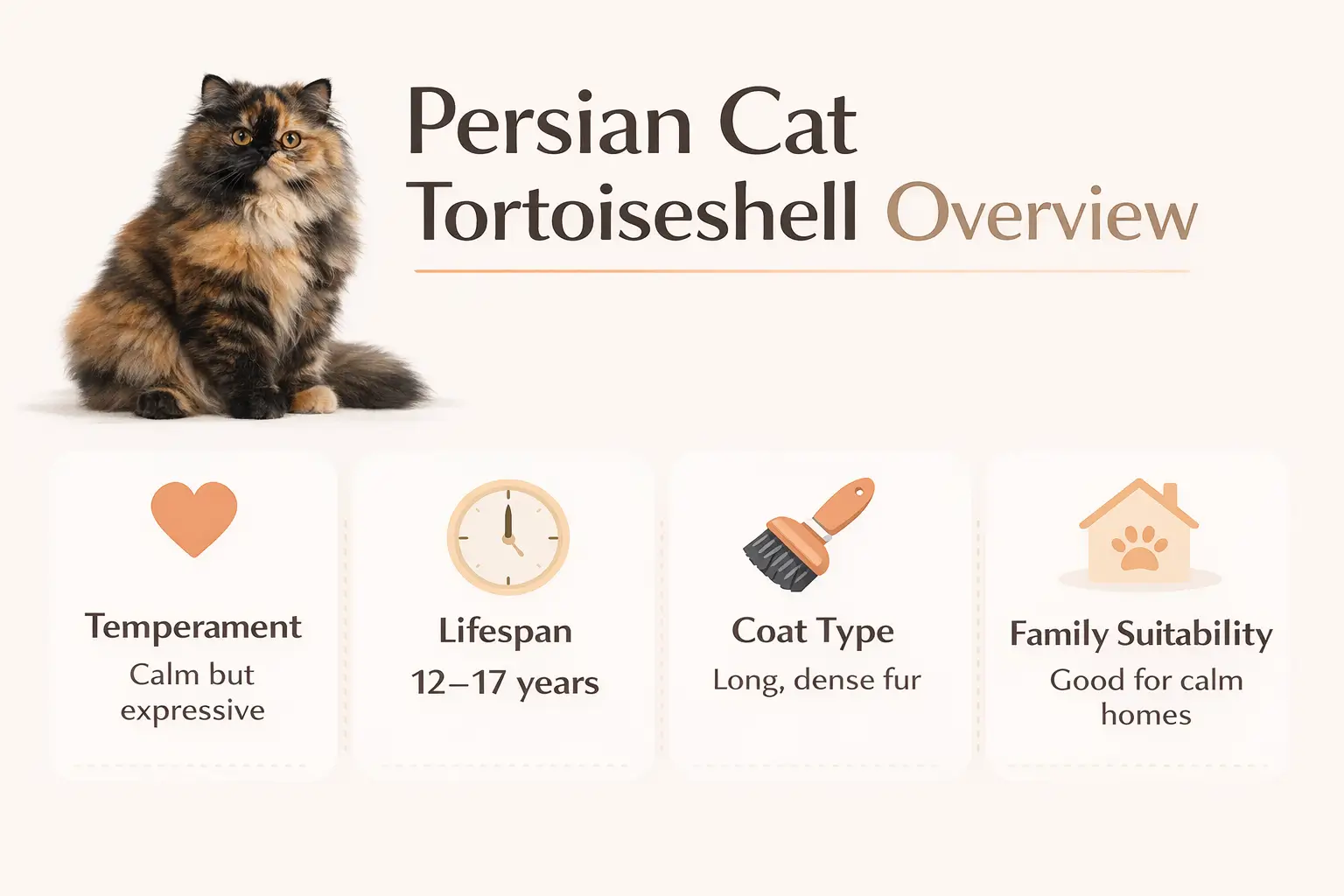 Persian cat tortoiseshell breed facts