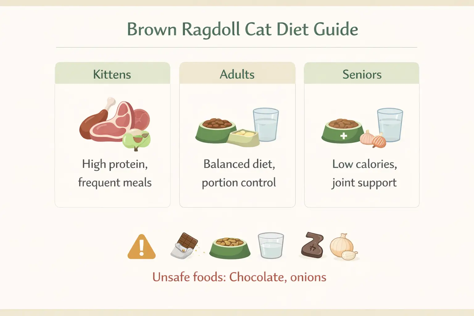 Ragdoll cat diet guide