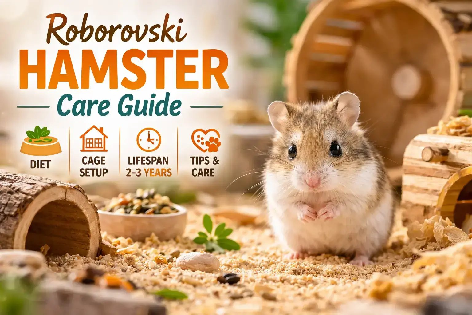 Roborovski Hamster care guide