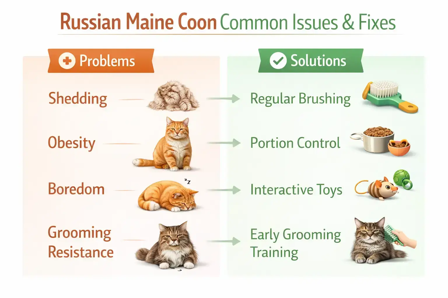 Russian Maine Coon care guide