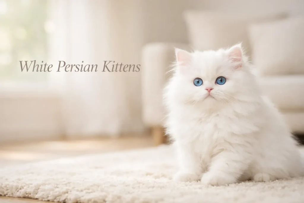 White Persian Kittens