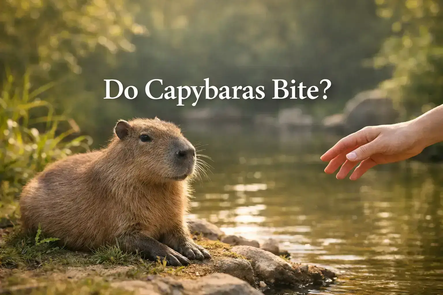do capybaras bite