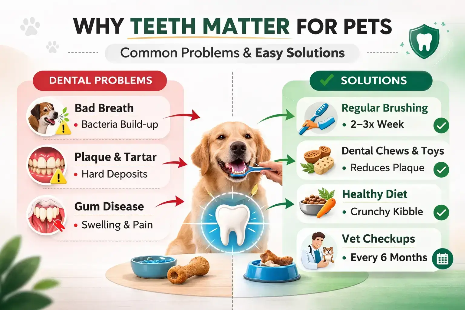 pet dental care problems and solutions