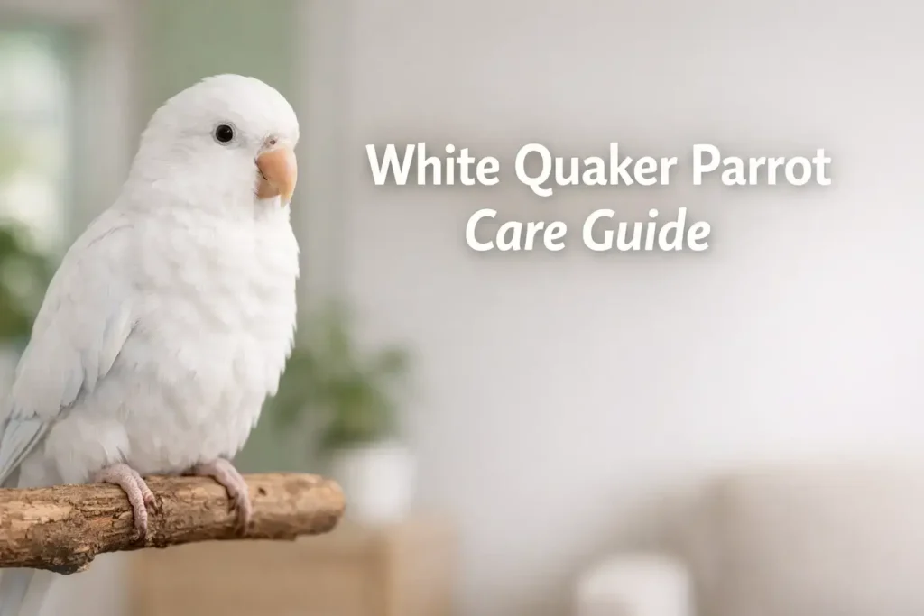 white quaker parrot