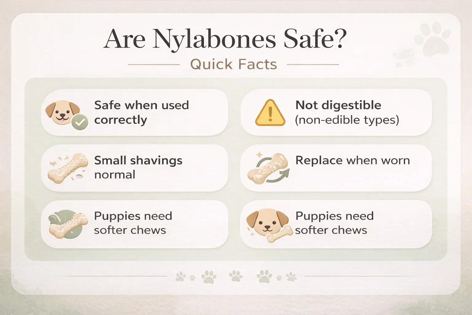Are Nylabones Safe Quick Facts