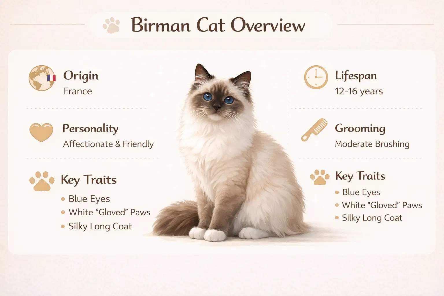 Birman Cat Overview