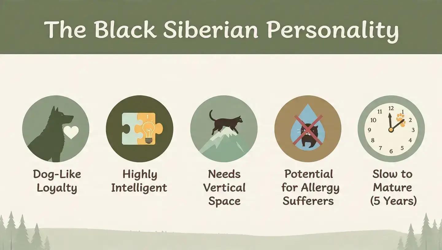 Black Siberian Personality Traits