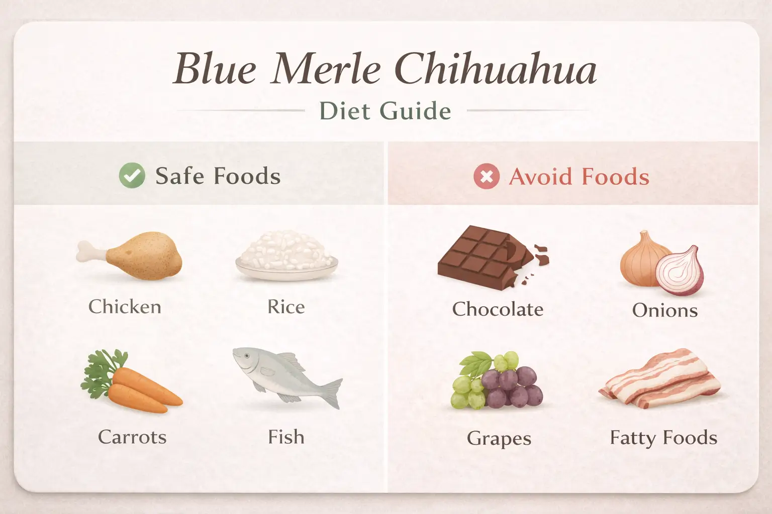 Blue Merle Chihuahua Diet Guide