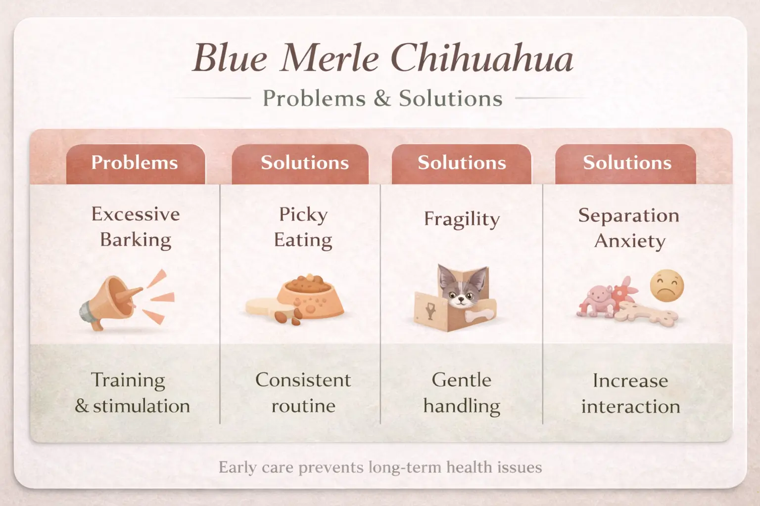 Blue Merle Chihuahua Problems & Solutions