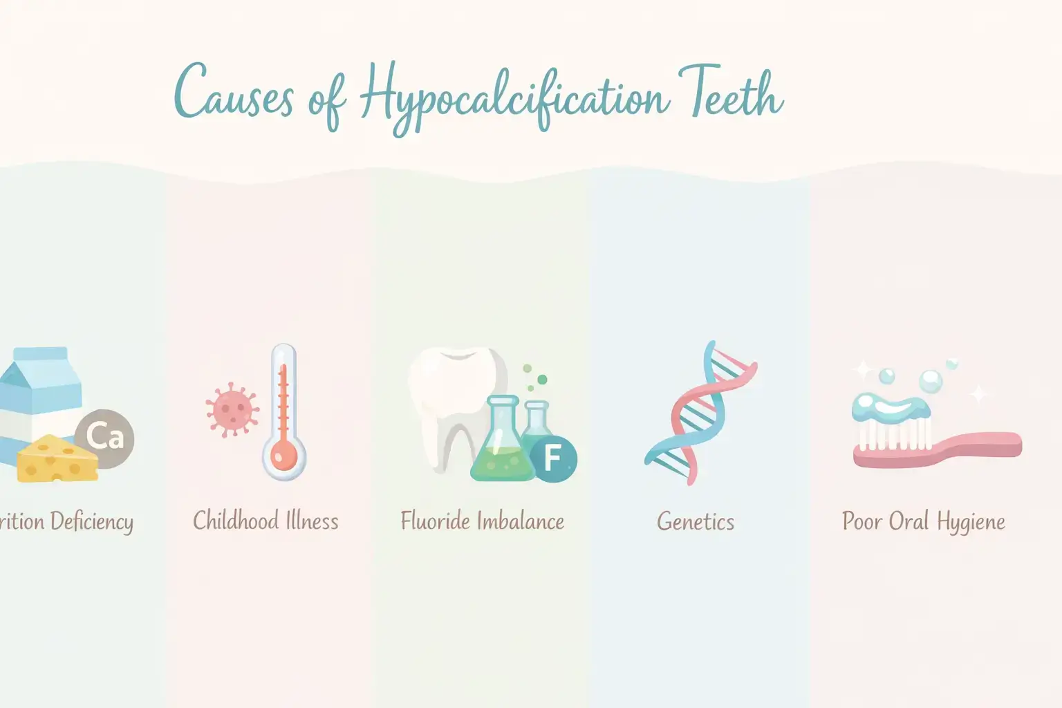 Causes of Hypocalcification Teeth