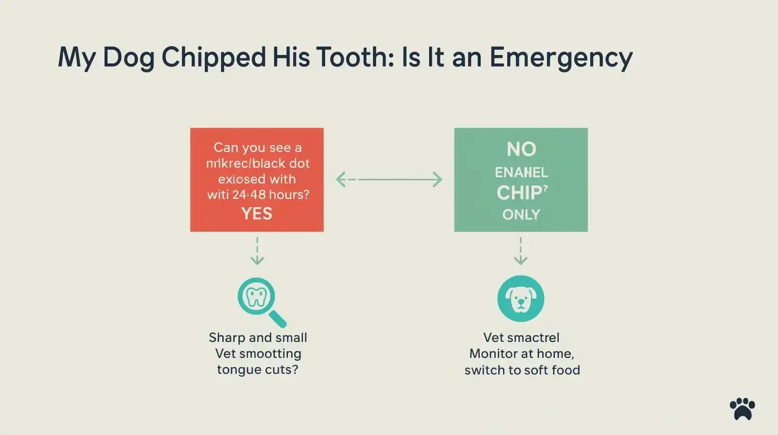Chipped Tooth Assessment Flowchart
