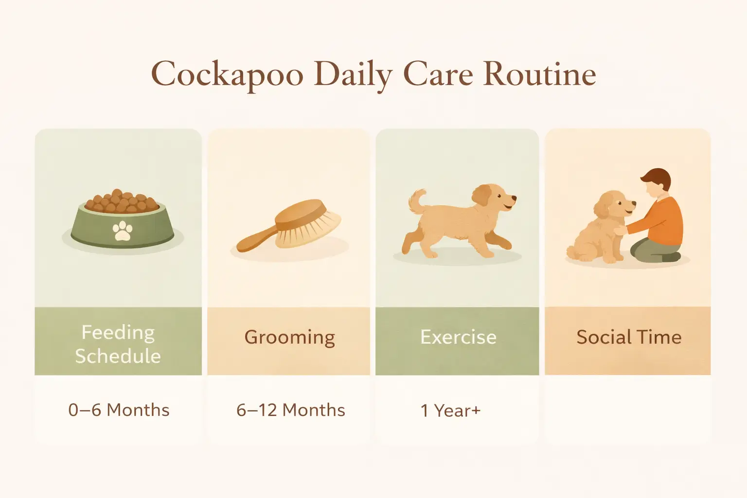Cockapoo Daily Care Routine