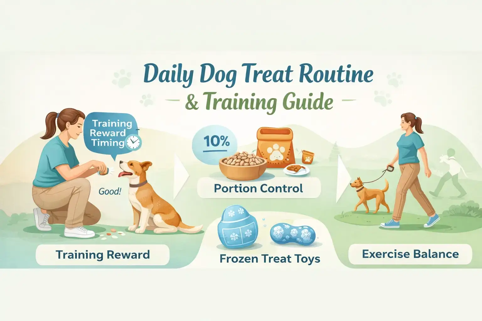 Daily Dog Treat Routine & Training Guide