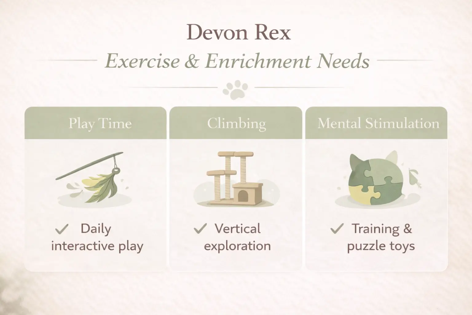 Devon Rex Exercise & Enrichment Needs