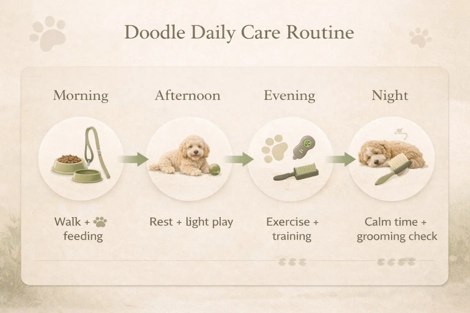 Doodle Daily Care Routine