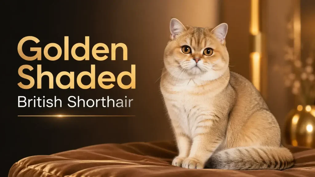 Golden Shaded British Shorthair