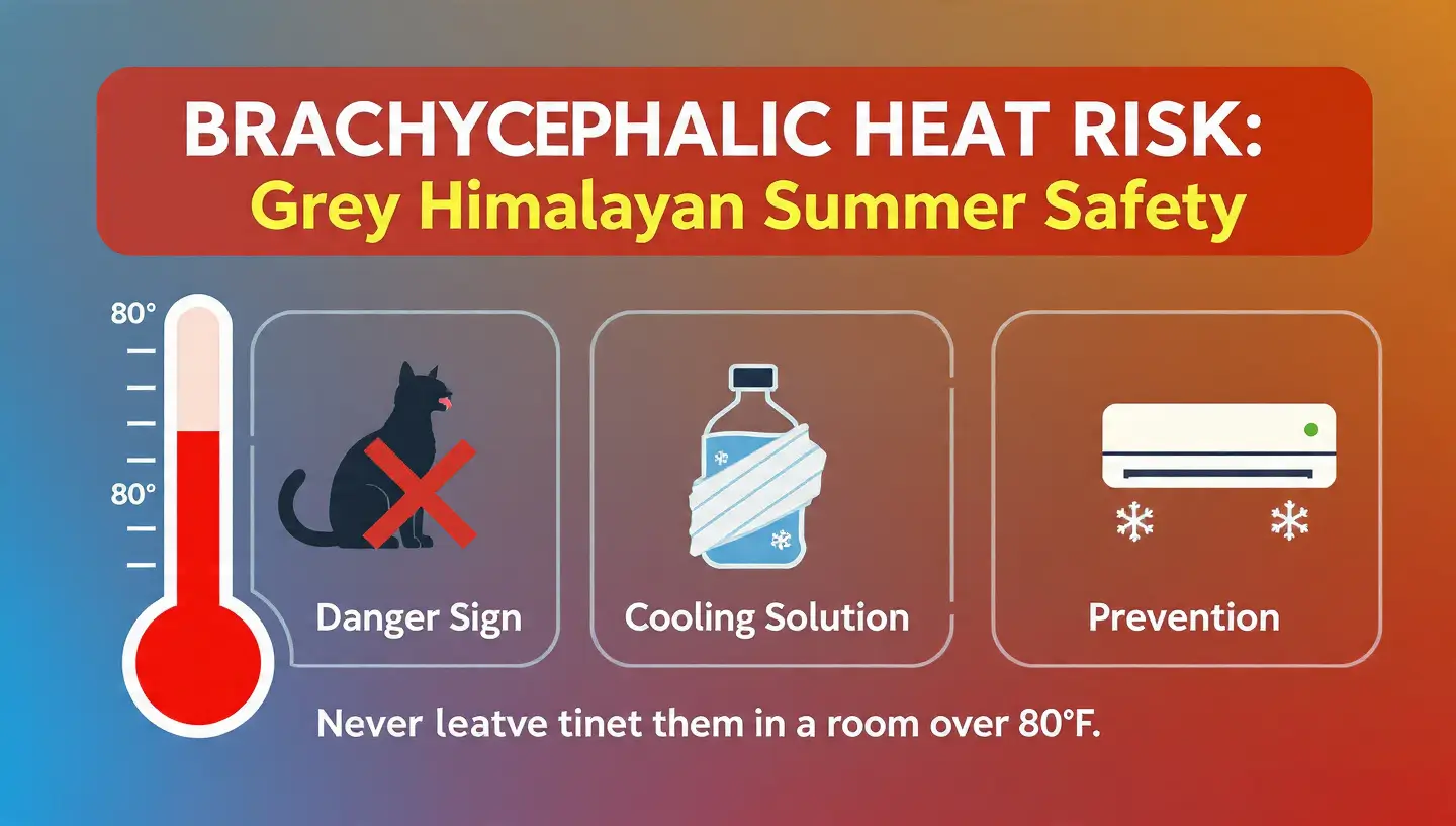 Heat Safety Alert for Flat-Faced Cats