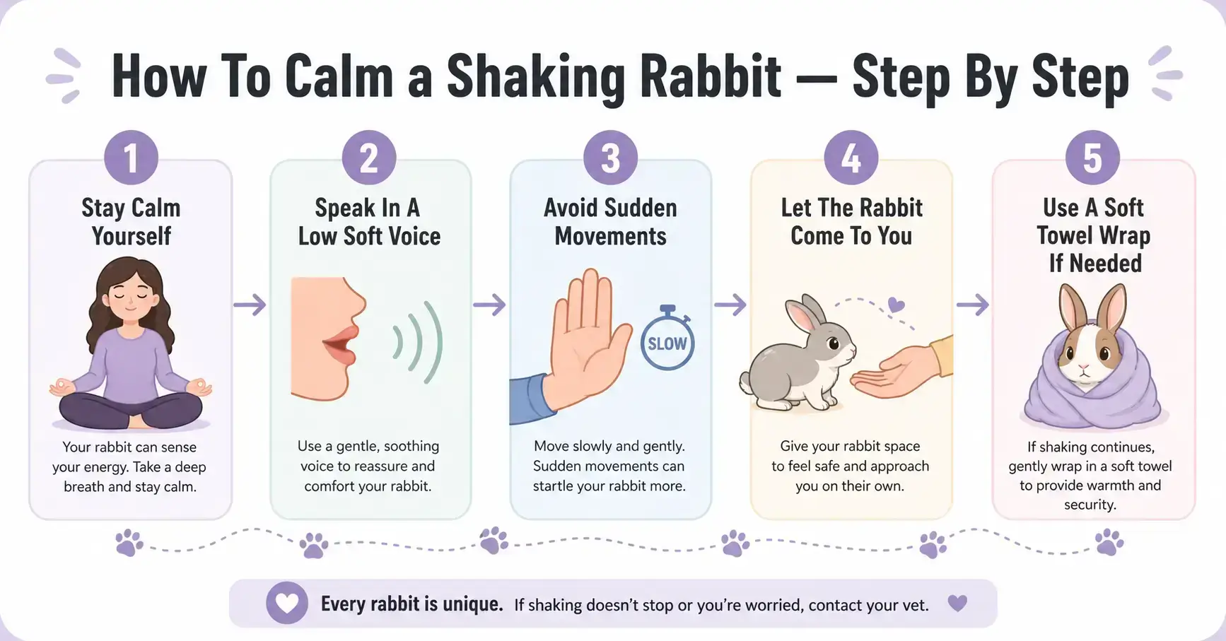 How To Calm a Shaking Rabbit