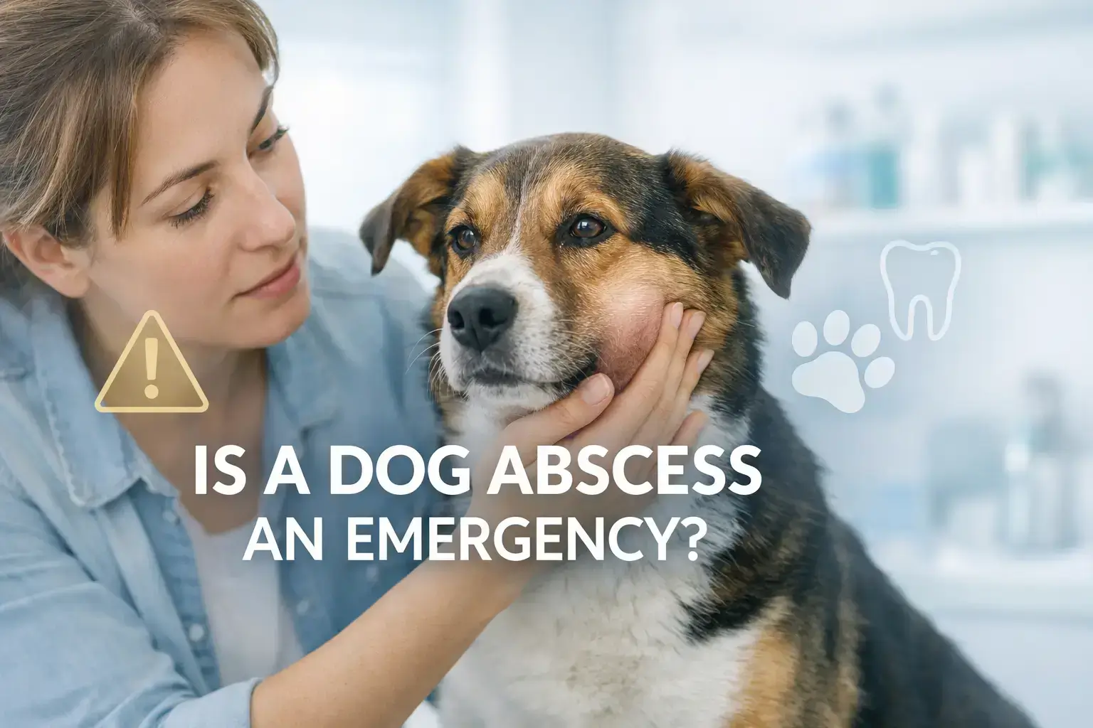 IS A DOG ABSCESS AN EMERGENCY