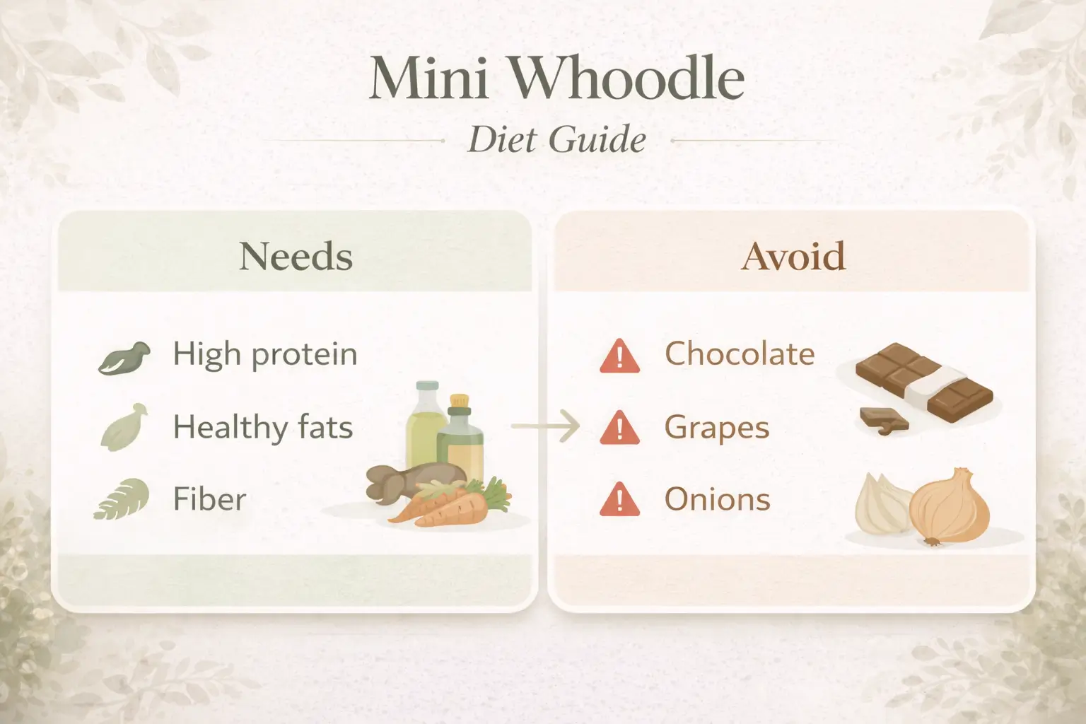 Mini Whoodle Diet Guide