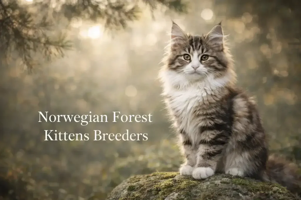 Norwegian Forest kitten