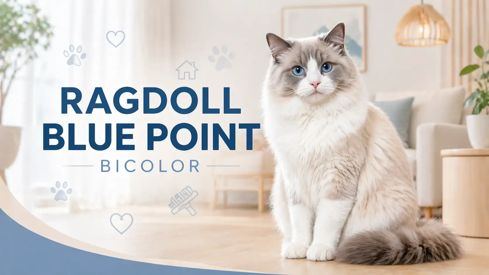 RAGDOLL BLUE POINT BICOLOR