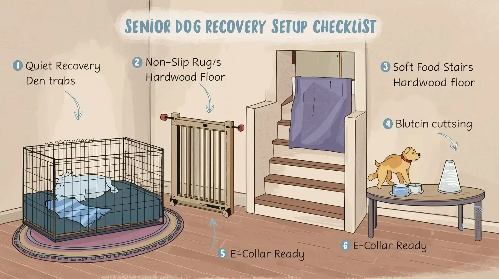 Recovering Senior Dog