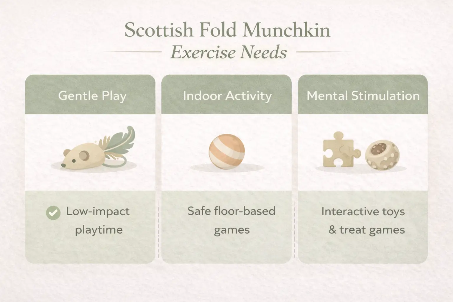 Scottish Fold Munchkin exercise guide