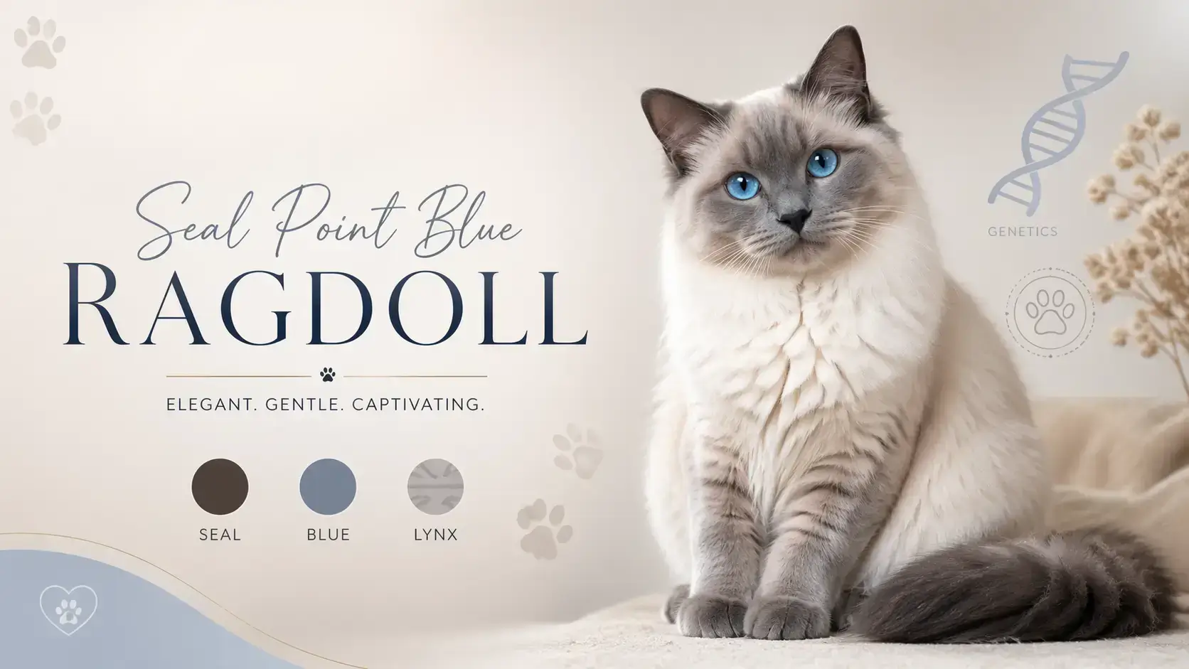 Seal Point Blue Ragdoll