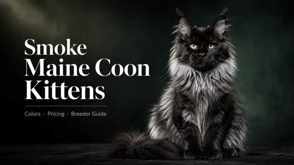 Smoke Maine Coon Kittens