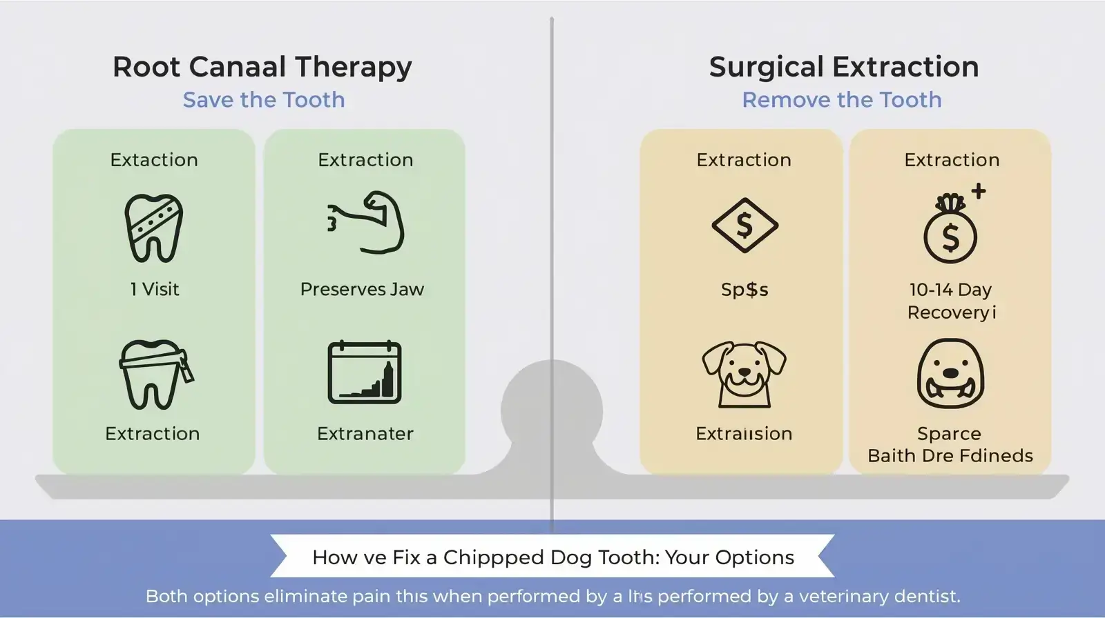 Treatment Options Comparison &ndash; Root Canal vs. Extraction