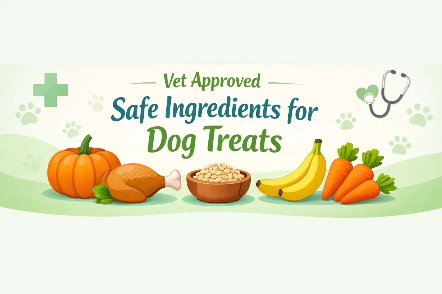 Vet Approved Safe Ingredients for Dog Treats