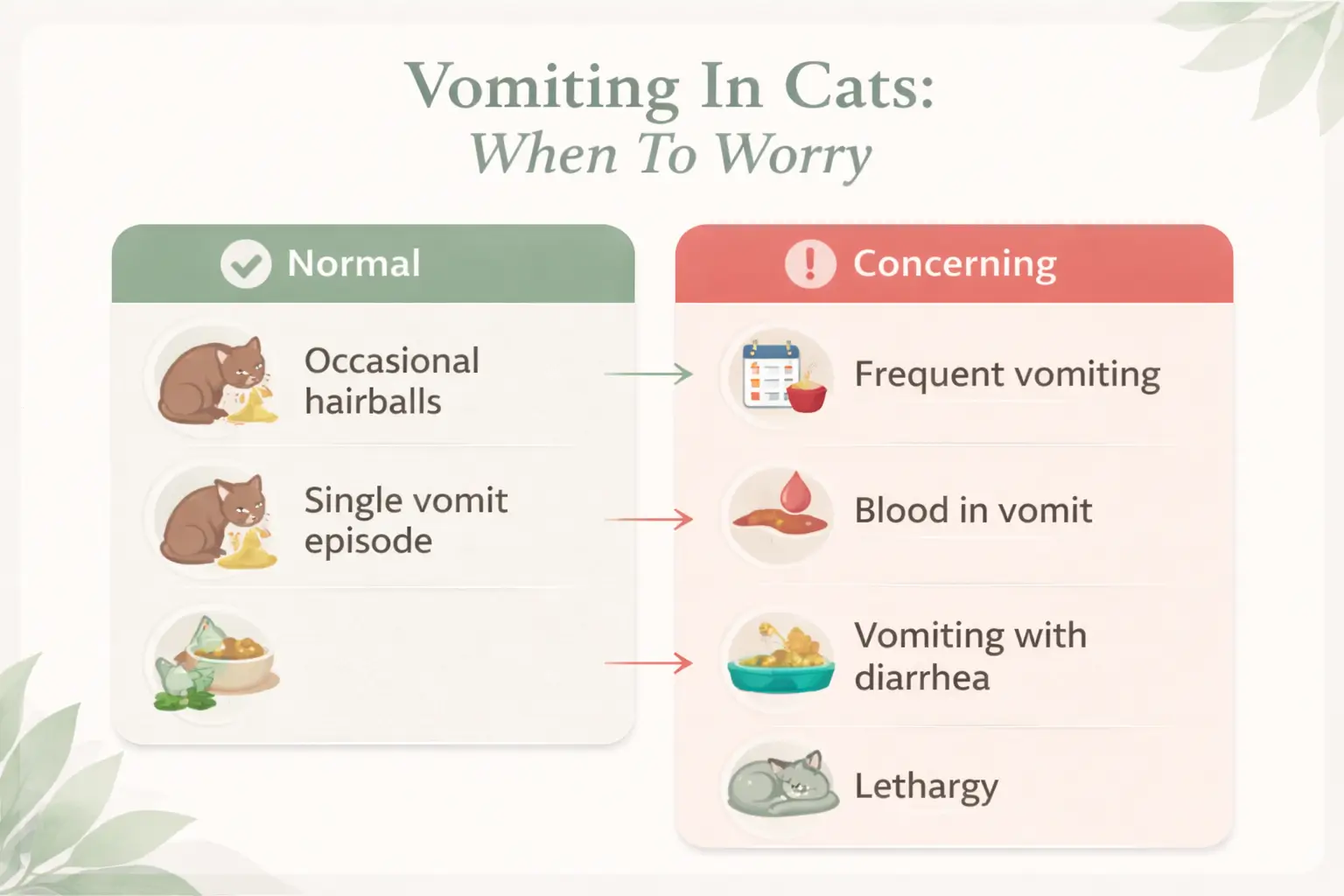 Vomiting In Cats When To Worry