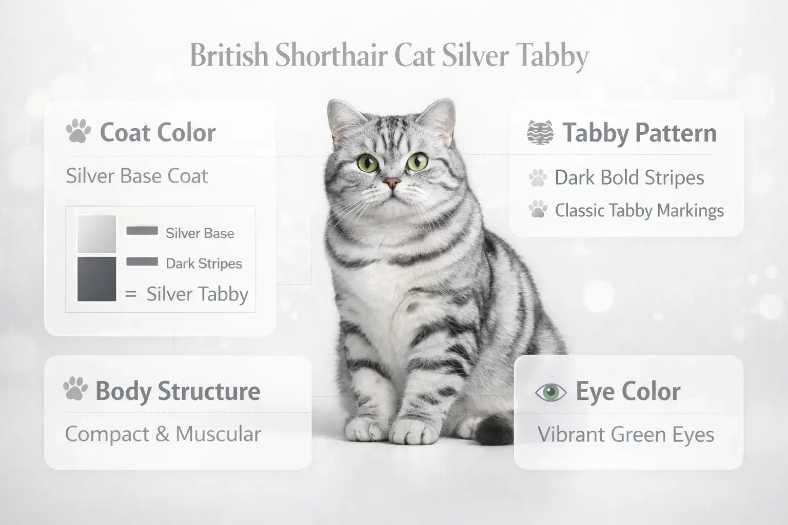 WHAT IS A SILVER TABBY BRITISH SHORTHAIR
