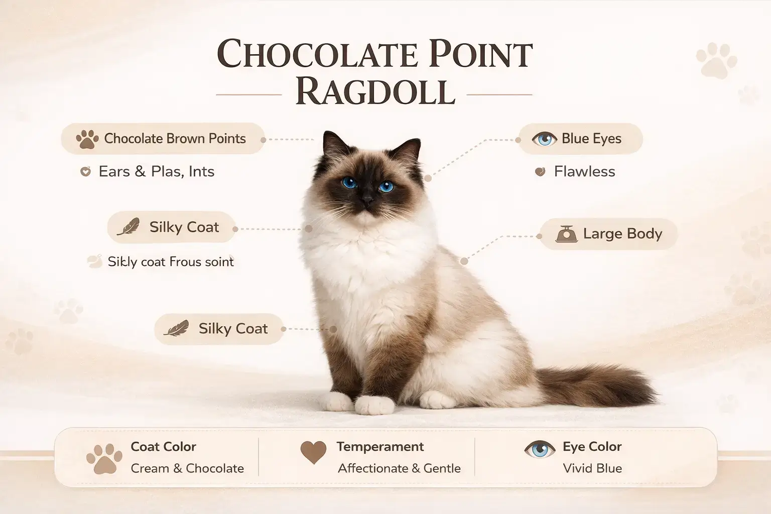What is a Chocolate Point Ragdoll