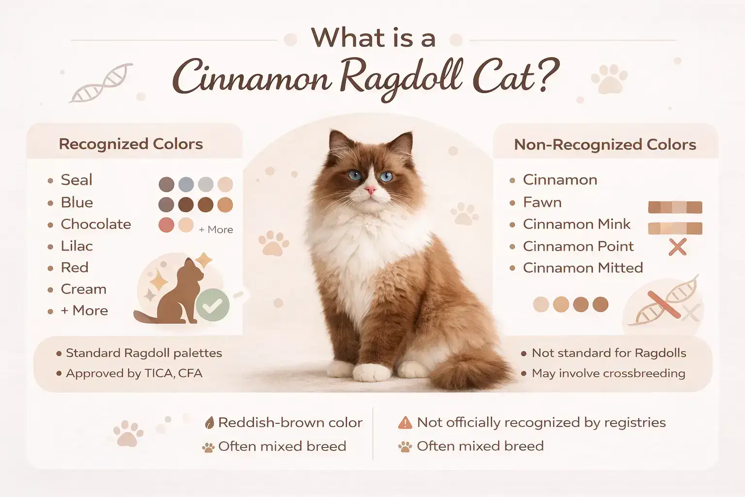 What is a cinnamon ragdoll cat
