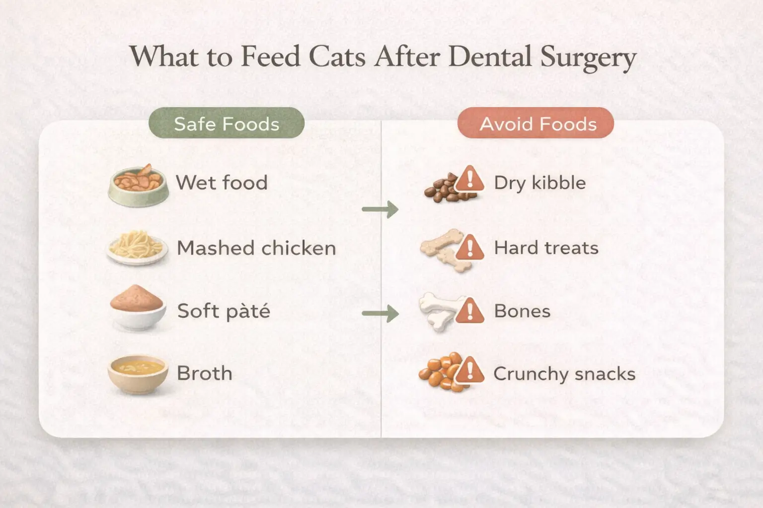 What to Feed Cats After Dental Surgery