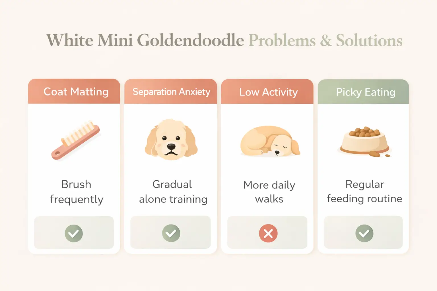 White Mini Goldendoodle guide