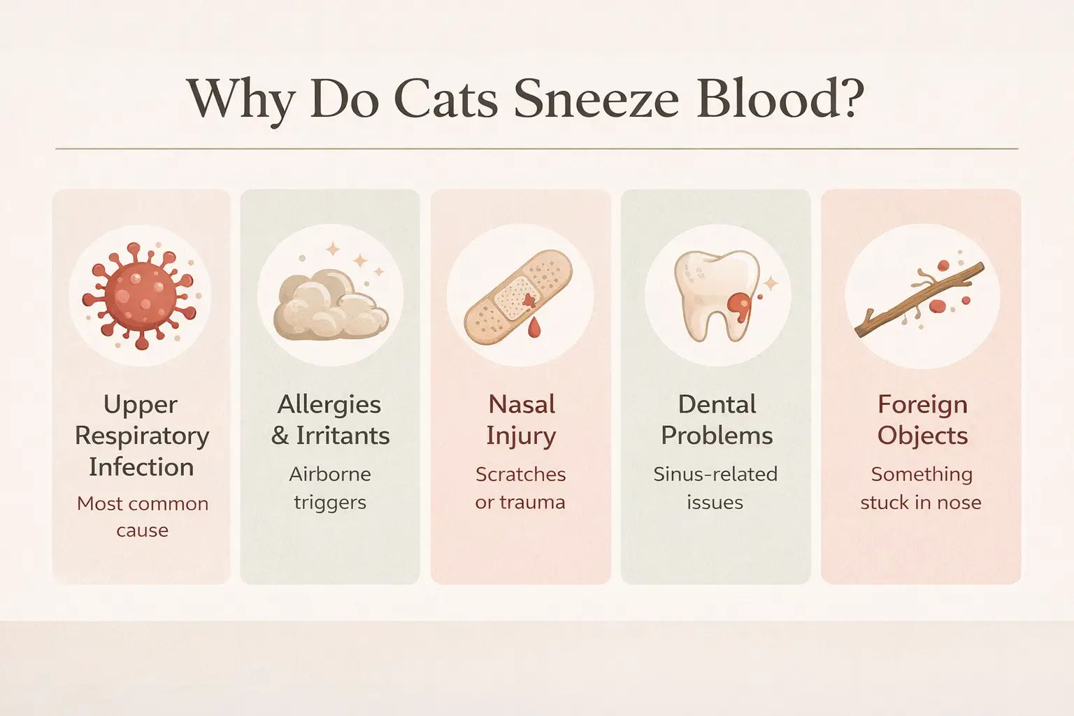 Why Do Cats Sneeze Blood