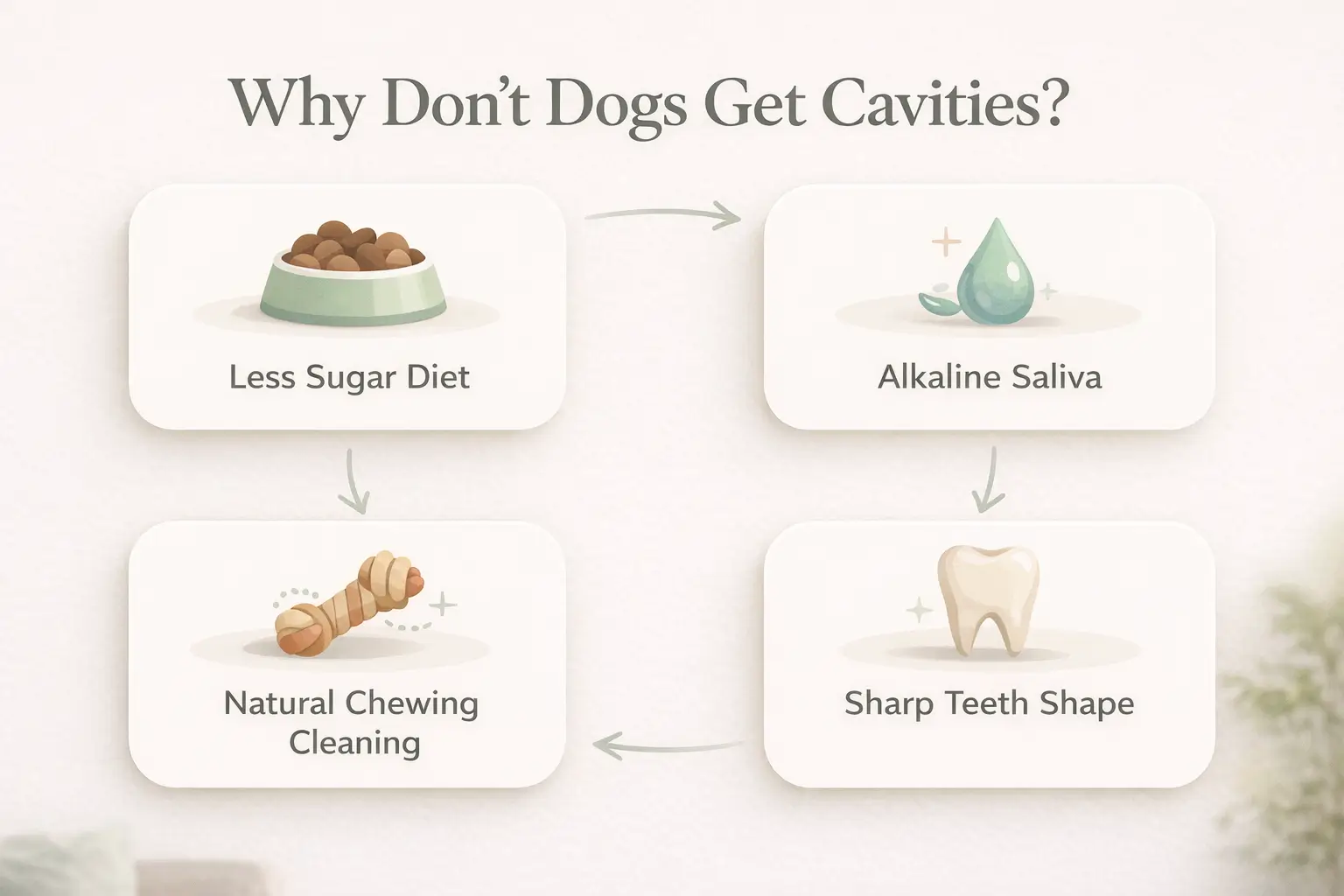Why Don’t Dogs Get Cavities