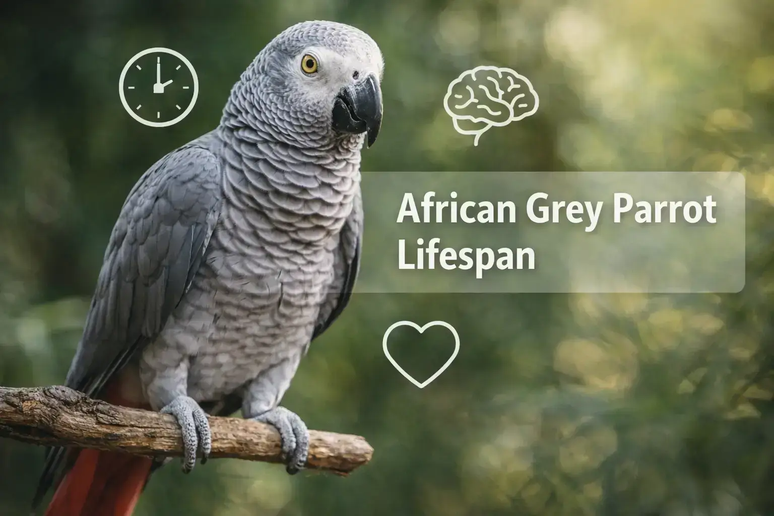 african grey parrot lifespan