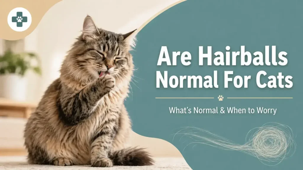 are hairballs normal for cats