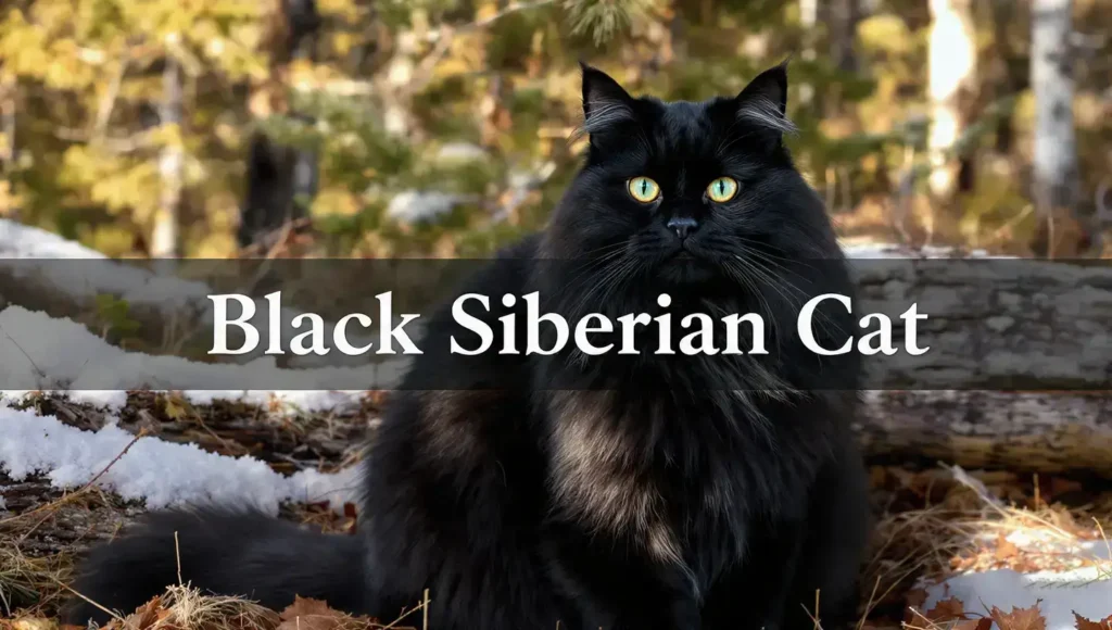 black siberian cat