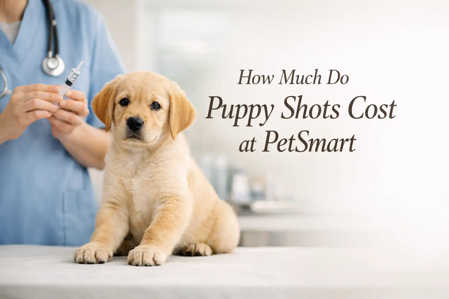 how much do puppy shots cost at petsmart