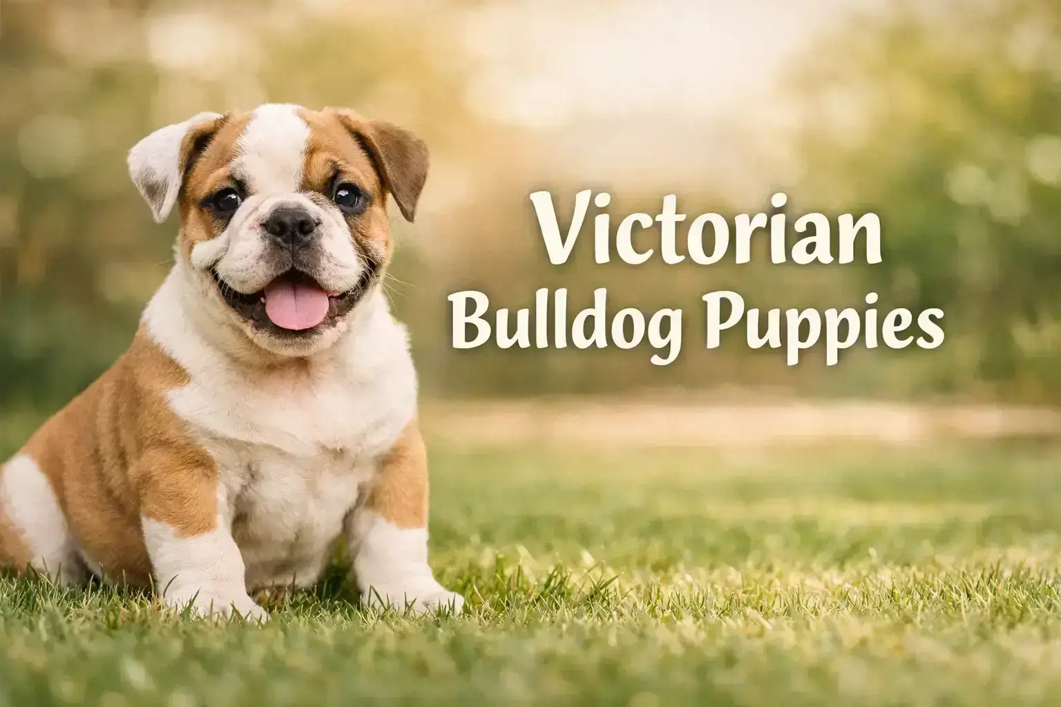 victorian bulldog puppies